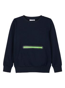 Sudadera Name It Movian Azul marino para Niño