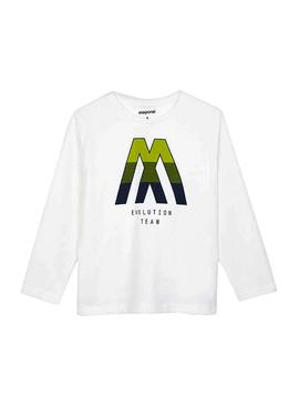 Camiseta Mayoral M Blanco para Niño