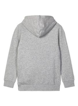 Sudadera Name It Strong Gris para Niño