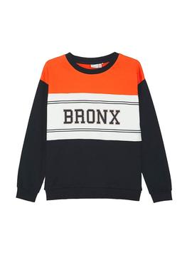 Sudadera Name It Vance Naranja Para Niño