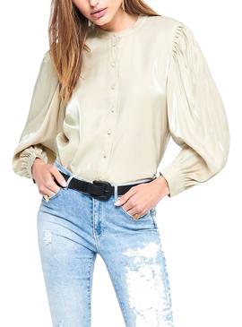 Blusa Only Abigale Beige para Mujer