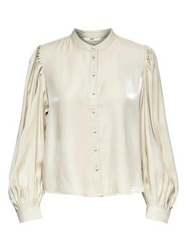 Blusa Only Abigale Beige para Mujer