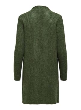 Cardigan Only Jade Verde para Mujer