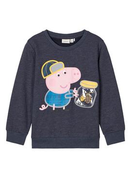 Sudadera Name It Peppa Pig Holger Marino Niño