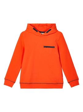 Sudadera Name It Newschool Naranja Para Niño