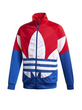 Chaqueta Adidas Big Trefoil Rojo para Niño