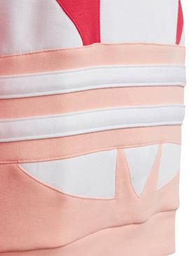 Sudadera Adidas Big Trefoil Rosa para Niña