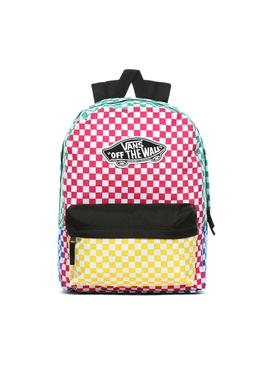 Mochila Vans Checker Multicolor para Niño y Niña