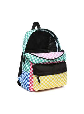 Mochila Vans Checker Multicolor para Niño y Niña