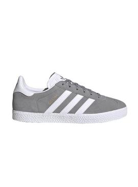 Zapatillas Adidas Gazelle Gris para Niño y Niña 