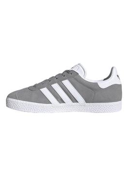 Zapatillas Adidas Gazelle Gris para Niño y Niña 