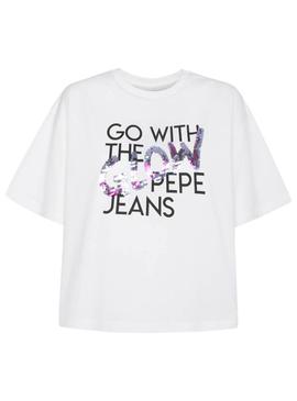 Camiseta Pepe Jeans Adina Blanco para Mujer