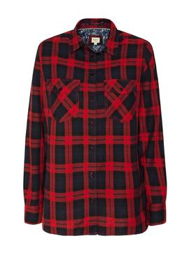 Camisa Pepe Jeans Anai Rojo para Mujer