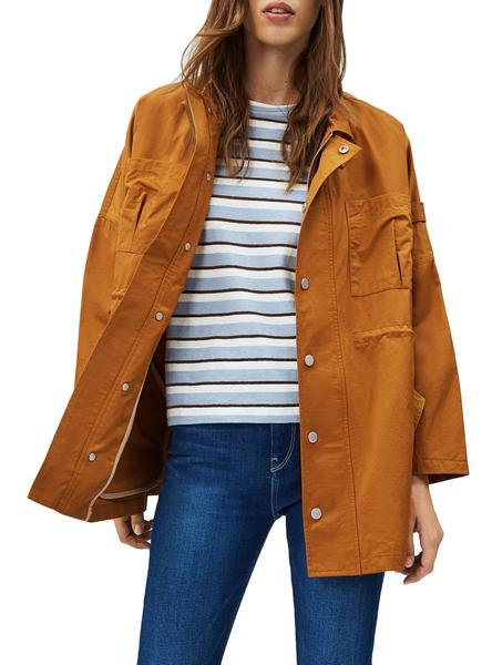 Parka Pepe Jeans Katie Camel para