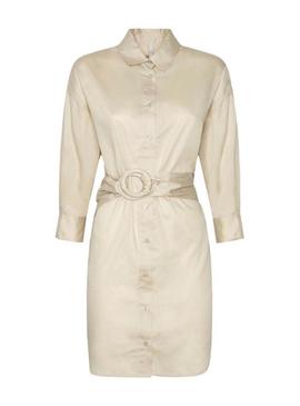 Vestido Pepe Jeans Tatiana Beige para Mujer