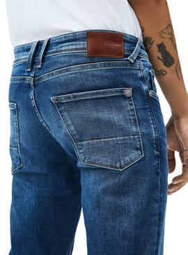 Pantalon Vaquero Pepe Jeans Finsbury Mid Hombre