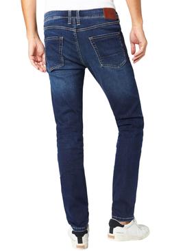 Pantalon Vaquero Pepe Jeans Finsbury Indigo Hombre