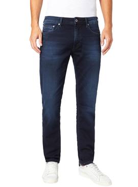 Pantalon Vaquero Pepe Jeans Stanley Dark Hombre