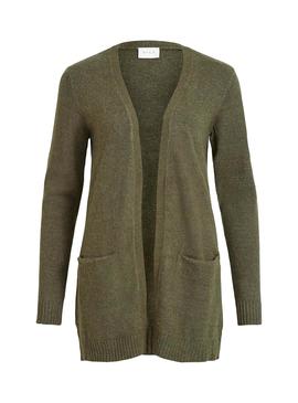 Chaqueta Vila Viril Verde para Mujer