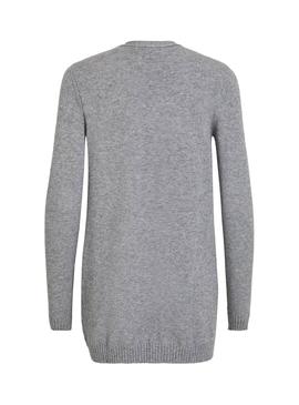 Chaqueta Vila Viril Gris para Mujer
