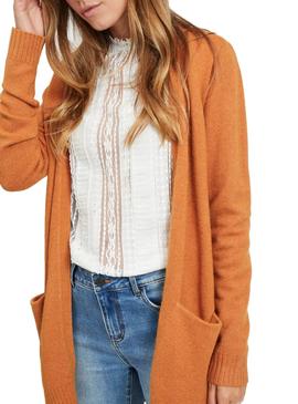 Chaqueta Vila Viril Naranja para Mujer