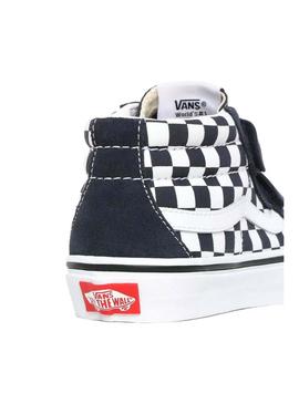 Zapatillas Vans Checkerboard SK8-Mid Marino