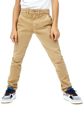 Pantalón Chino Pepe Jeans Greenwich Camel Niño