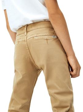 Pantalón Chino Pepe Jeans Greenwich Camel Niño