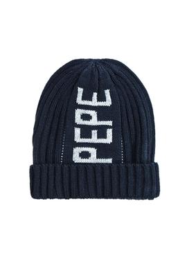 Gorro Pepe Jeans Fabio Azul Para Niño