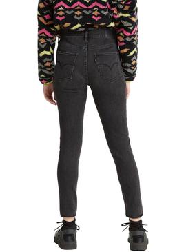 Pantalon Levis 720 Smoked Negro para Mujer