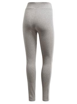 Legging Adidas 3 Stripes Gris para Mujer