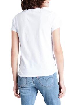 Camiseta Levis Rotterdam Blanco para Mujer