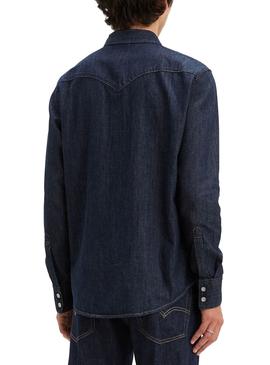 Camisa Levis Barstow Western Denim para Hombre