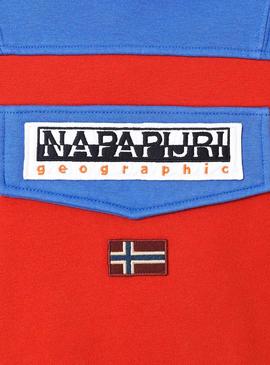 Sudadera Napapijri Burgee Azul para Niño