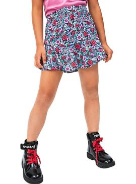 Falda Pepe Jeans Ines Floral Para Niña