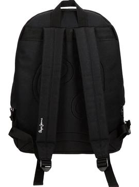 Mochila Pepe Jeans Aris Negro Para Niño y Niña