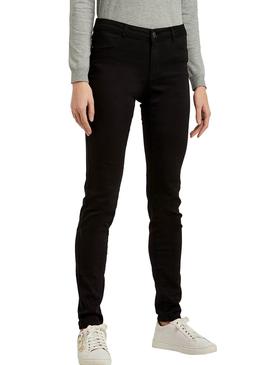 Pantalon Naf Naf Negro Skinny Para Mujer