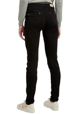 Pantalon Naf Naf Negro Skinny Para Mujer