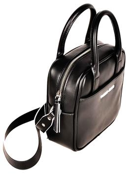 Bolso Tommy Jeans Satchel Negro para Mujer