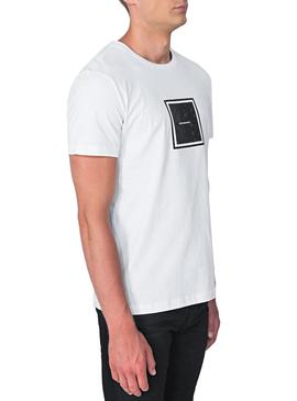 Camiseta Antony Morato Squared Blanco para Hombre