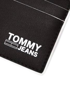 Tarjetero Tommy Jeans Holder Negro para Hombre