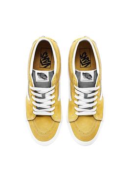 Zapatillas Vans Sk8 Mid Amarillo Hombre y Mujer