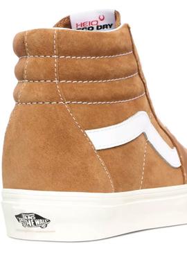 Zapatillas Vans SK8-HI Piel Camel Hombre y Mujer