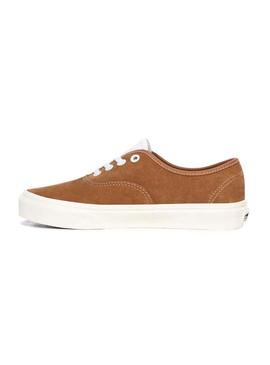 Zapatillas Vans Authentic Piel Camel Para Mujer