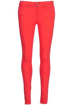 Pantalon Vaquero Tommy Jeans Rojo Para Mujer