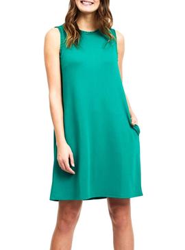 Vestido Vila Salda Verde Mujer