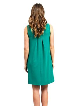 Vestido Vila Salda Verde Mujer