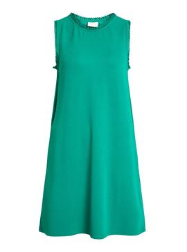 Vestido Vila Salda Verde Mujer