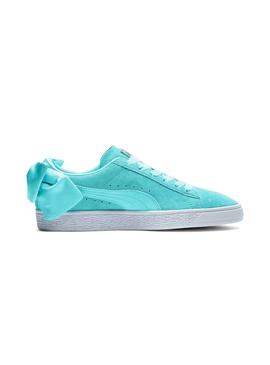 puma suede azul turquesa