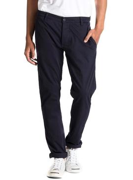 Pantalones Dockers Supreme Flex Marino Para Hombre